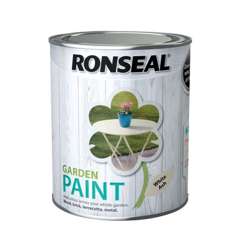 Garden Paint White Ash 750ml