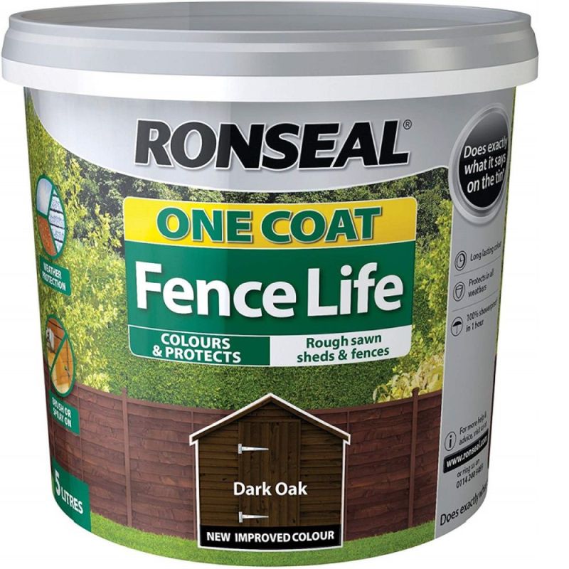 OC FENCELIFE DARK OAK 5LTR