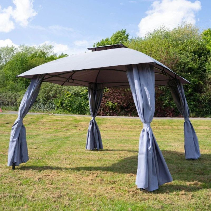 Miami 3x3m Gazebo With Sides Wall