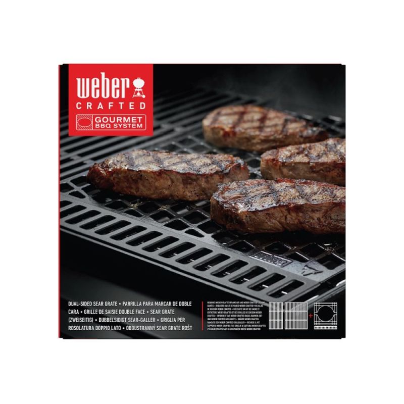 Weber Crafted Dual Sided Sear Grade