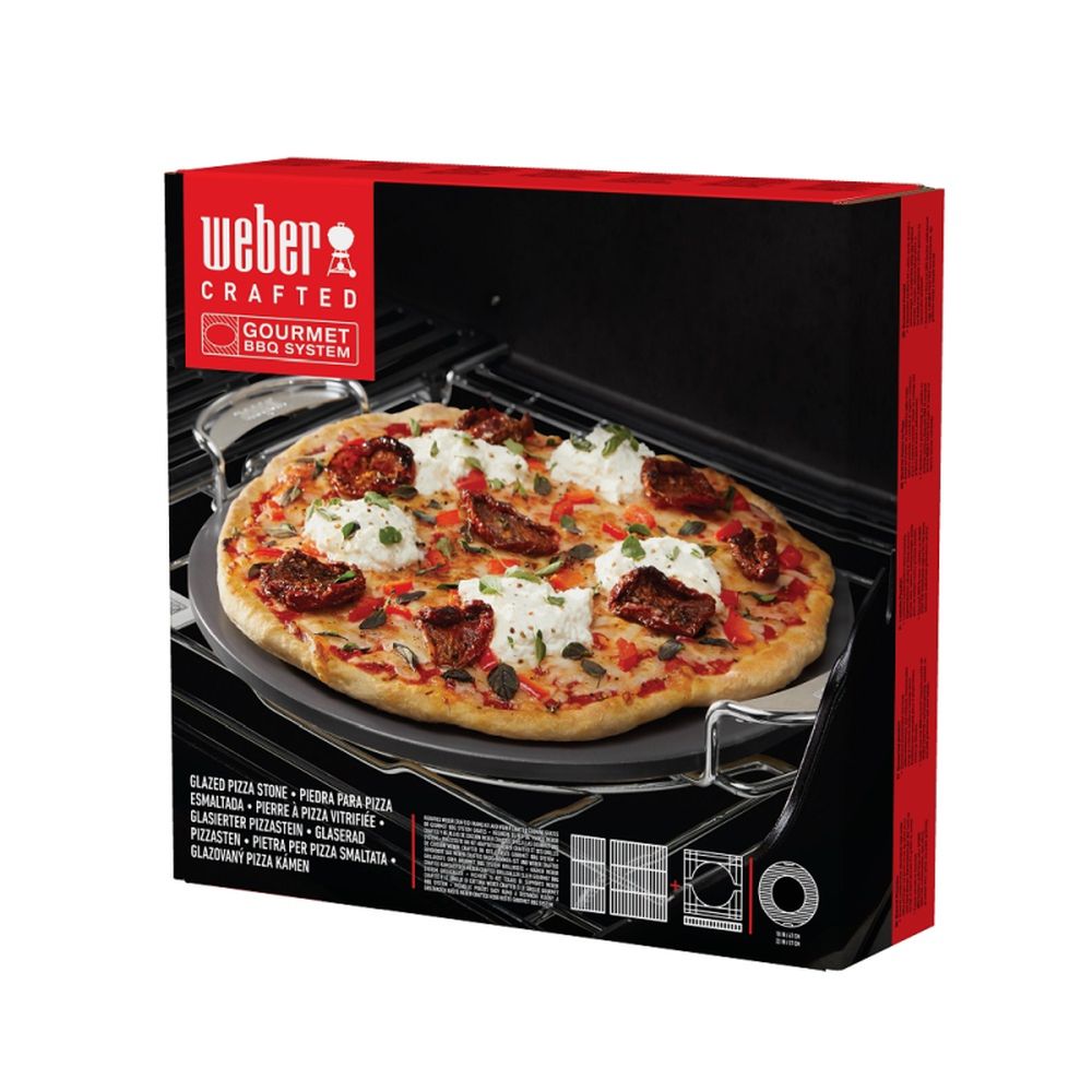 Weber Pizza Stone Glazed