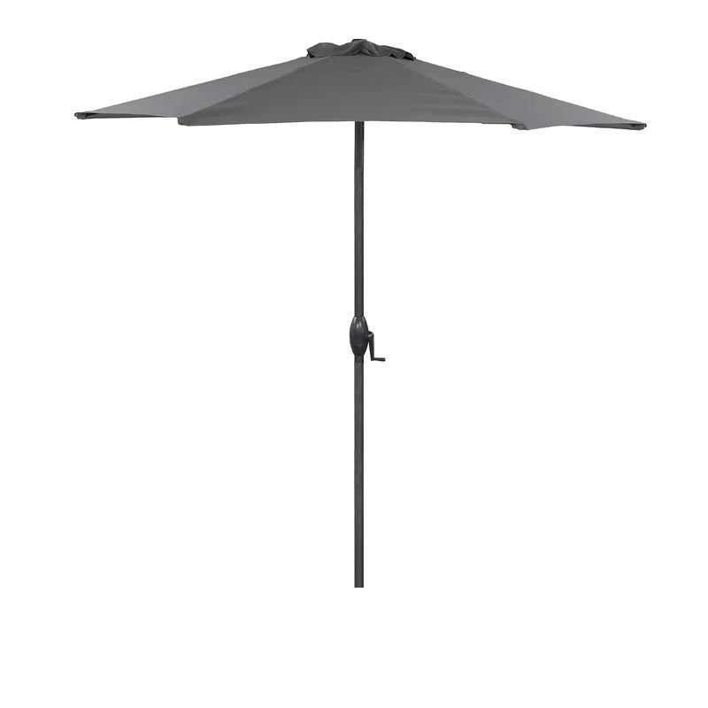 2.7m Havana Parasol Charcoal/Grey