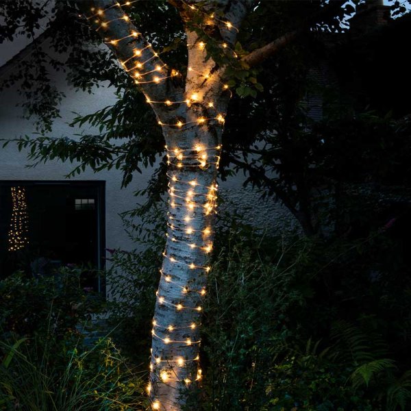 Smart String Lights - 400 Cool/Warm White LEDs