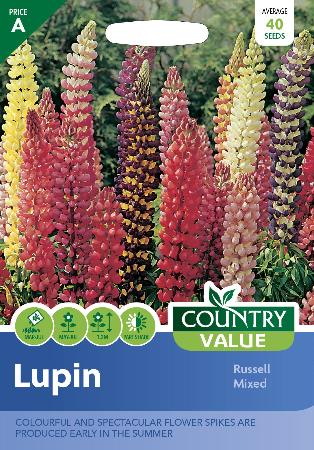 Lupin Russell Mixed Seeds