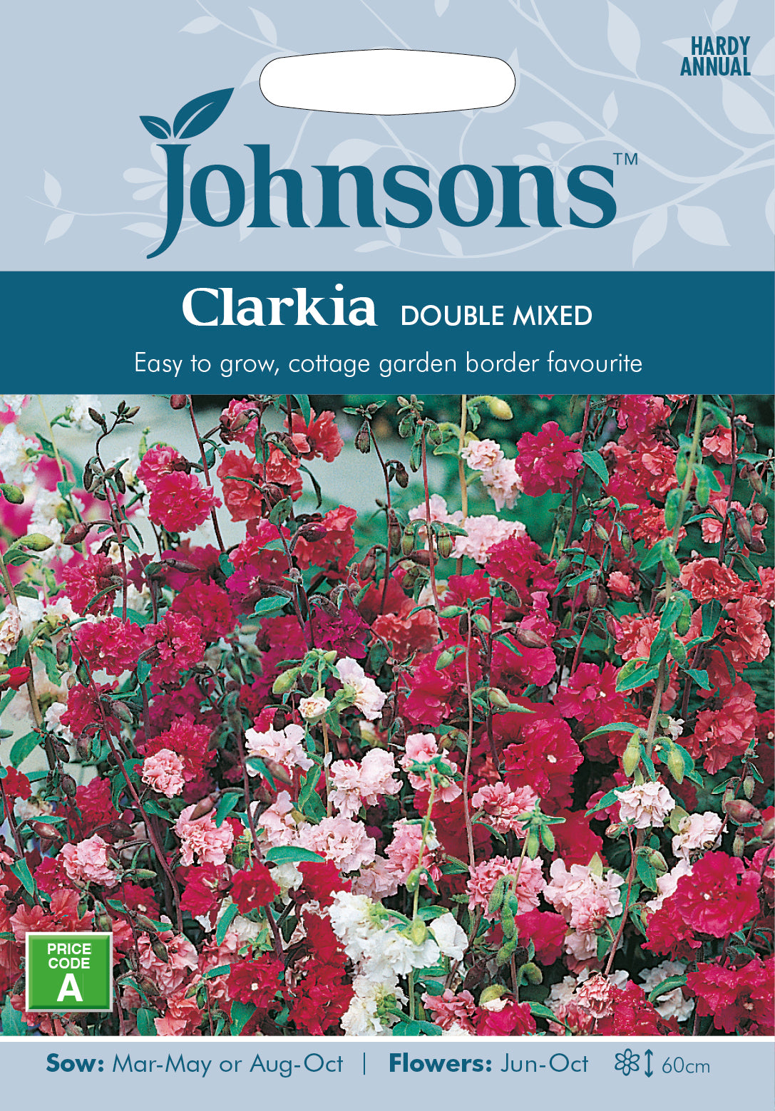 Clarkia Choice Double Mixed Seeds