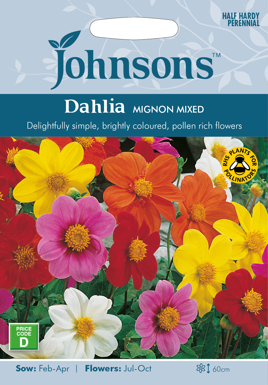 Dahlia Mignon Mixed Seeds