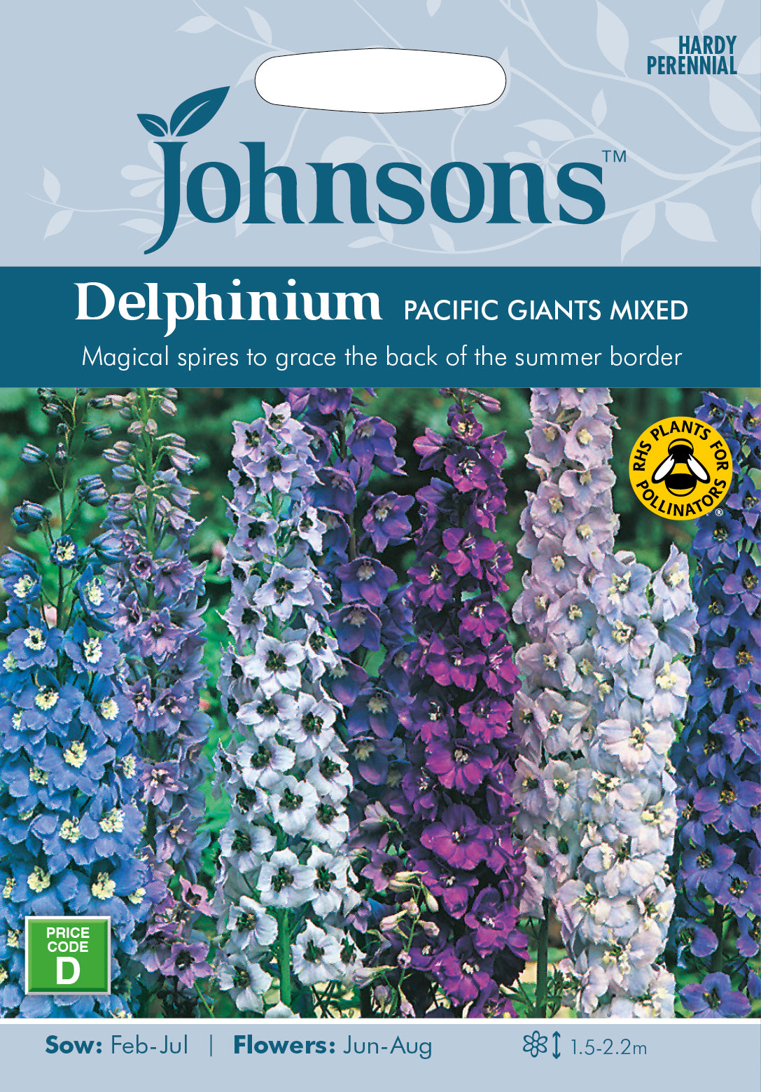 Delphinium Pacific Giants Mixed Seeds