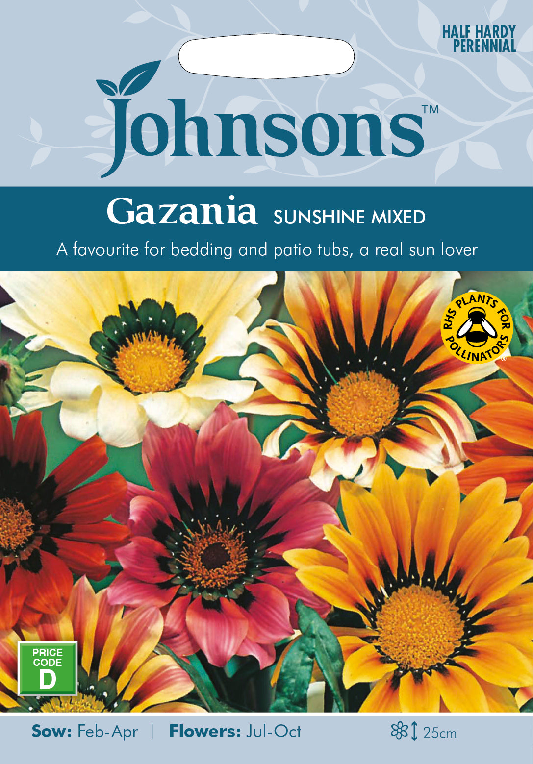 Gazania Sunshine Mixed Seeds