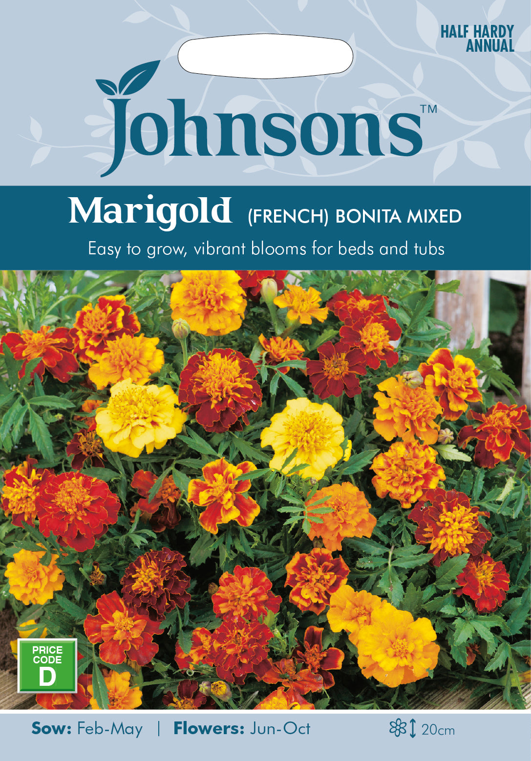 Marigold (french) Bonita Mixed Seeds