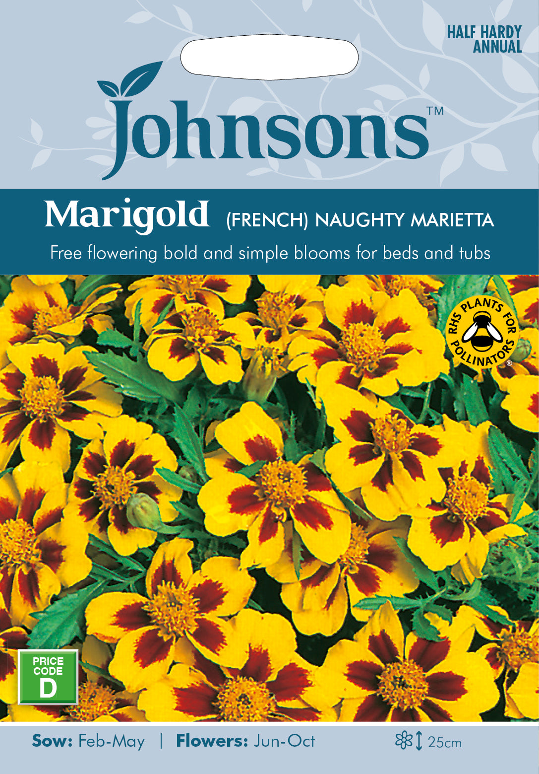 Marigold (french) Naughty Marietta Seeds