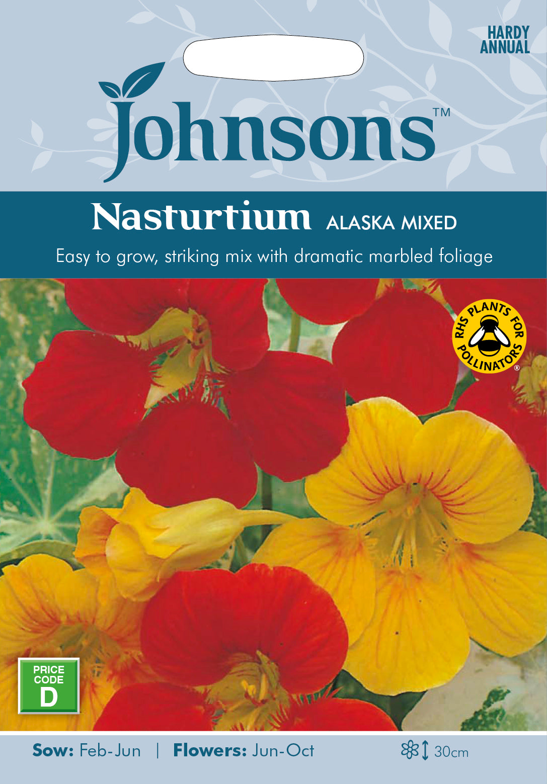 Nasturtium Alaska Mixed Seeds