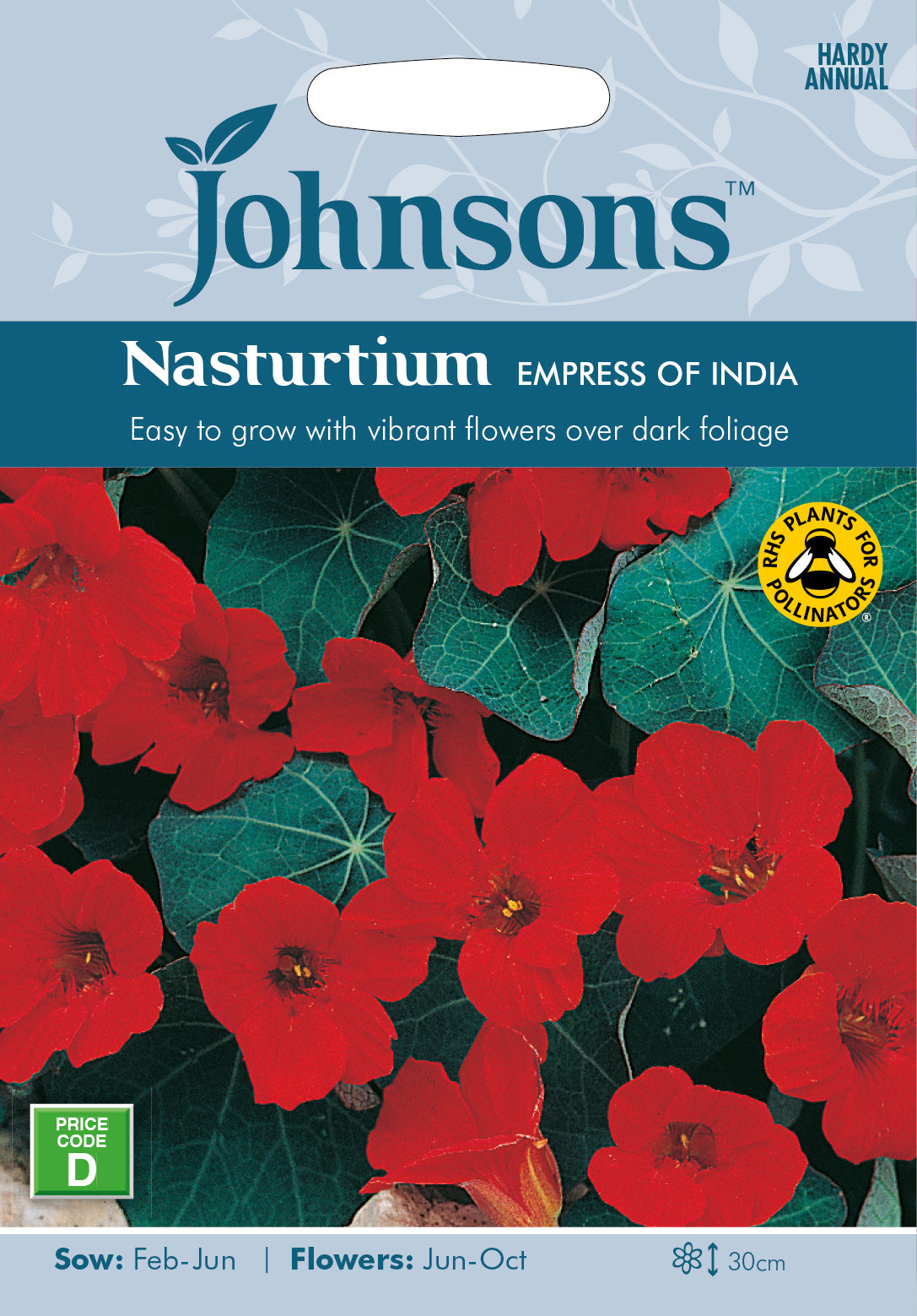 Nasturtium Empress Of India Seeds