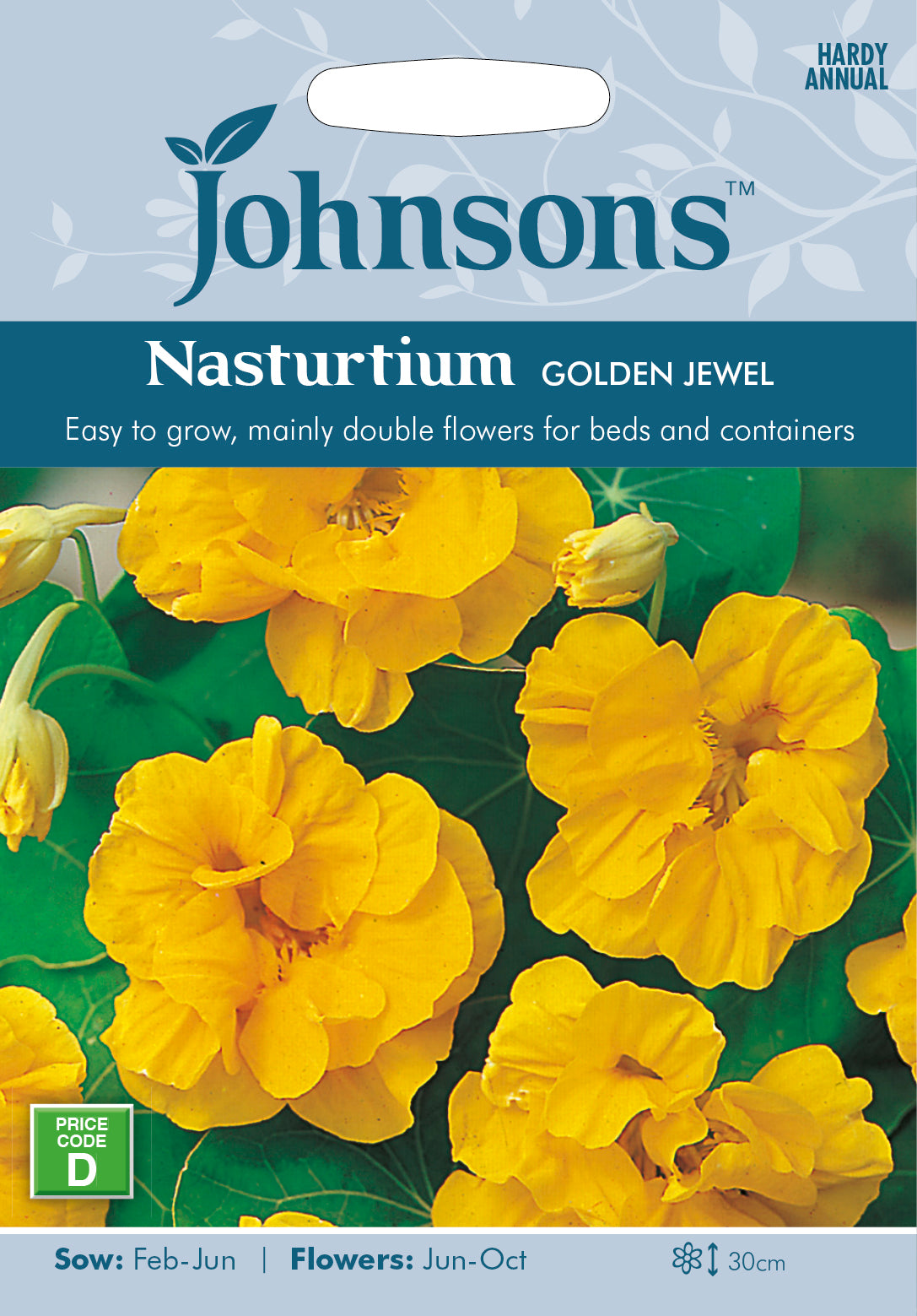 Nasturtium Jewel Mixed Seeds