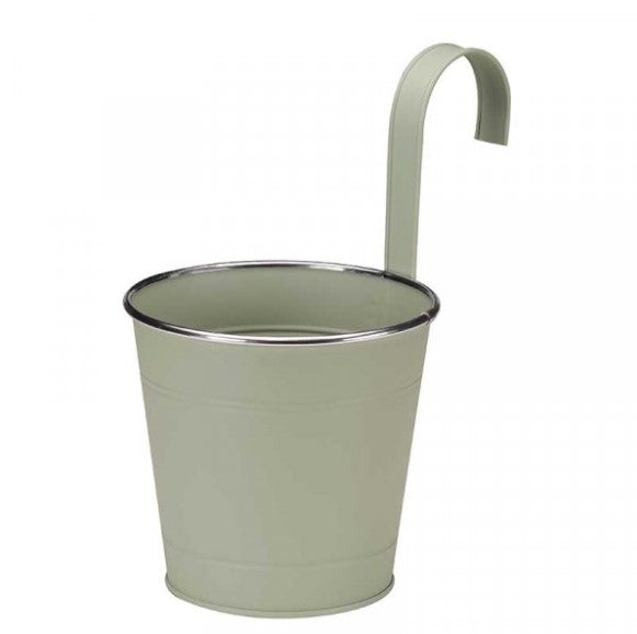 6" Fence & Balcony Hanging Pot - Sage