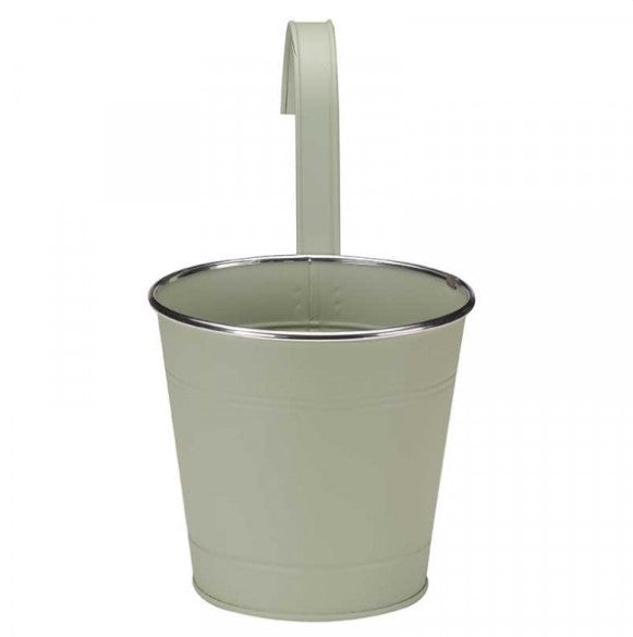 6" Fence & Balcony Hanging Pot - Sage