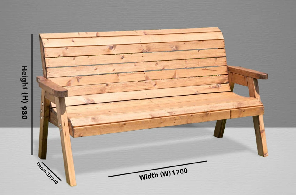 Balmoral Three Seat Bench