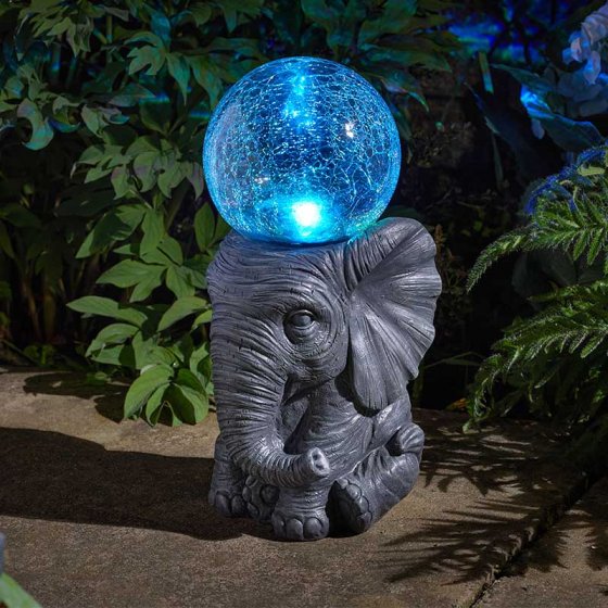 Elephant Orb Solar Light