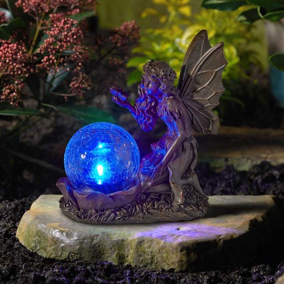 Gazing Fairy Solar Light