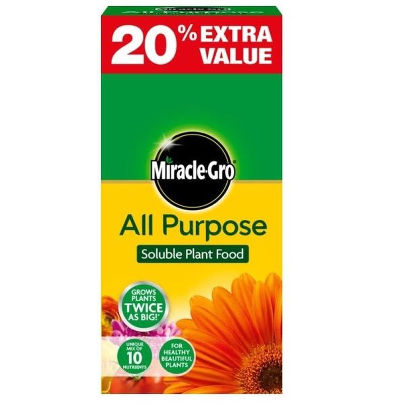 Miracle Gro All Purpose Plant Food 1kg + 20% Extra Free