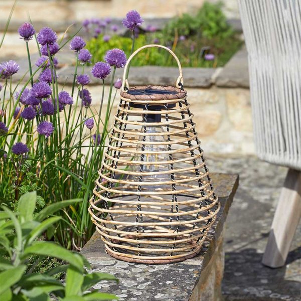 Faux Rattan Maris Lantern