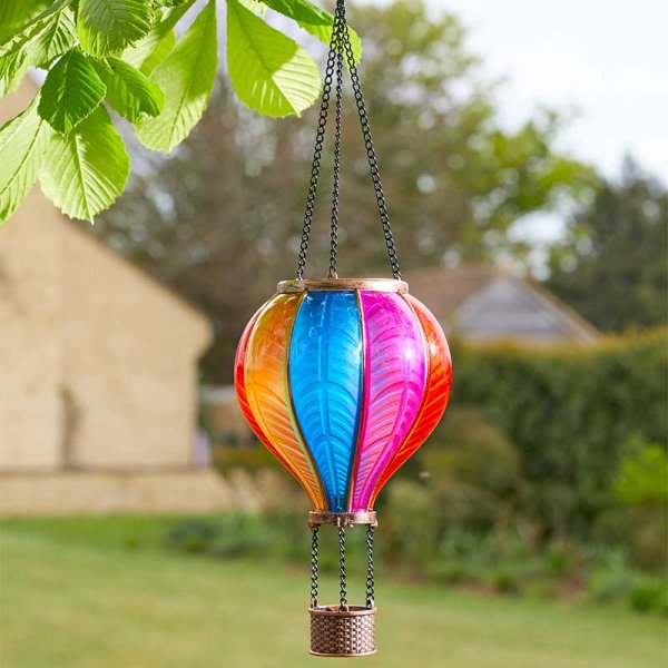 Rainbow Flaming Balloon