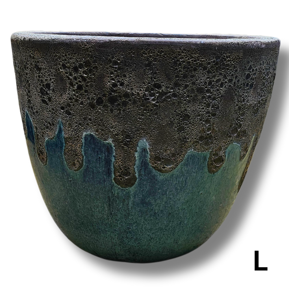 lrg Bubbe Atlantic Aqua Planter