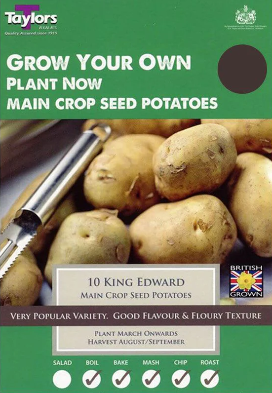 10 King Edward Main Crop Potatoes