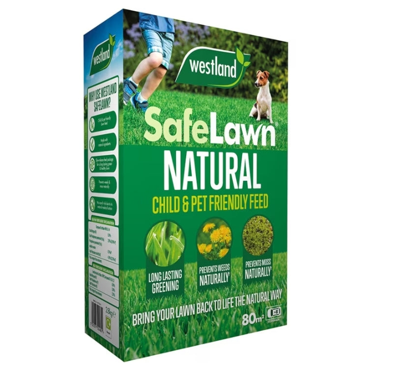 SafeLawn Natural Lawn Feed 80m2