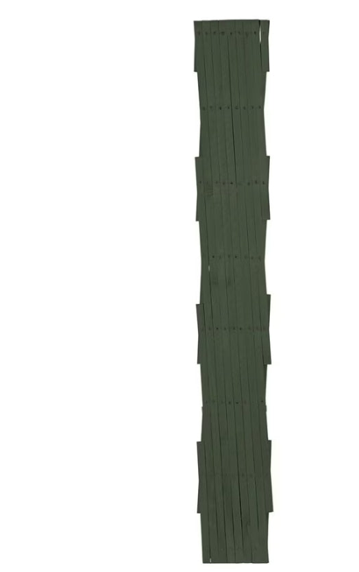 1.8 x 0.3m ( approx 6ft x 1ft) Wooden Expanding Trellis Green