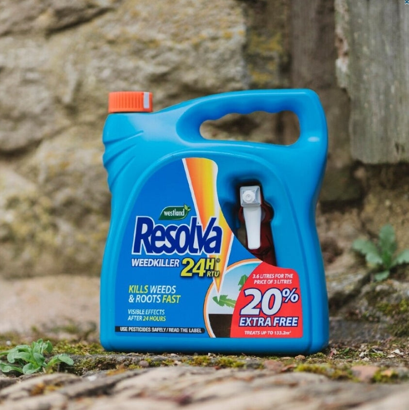 Resolva Weedkiller 24H Ready to use 3.6ltr