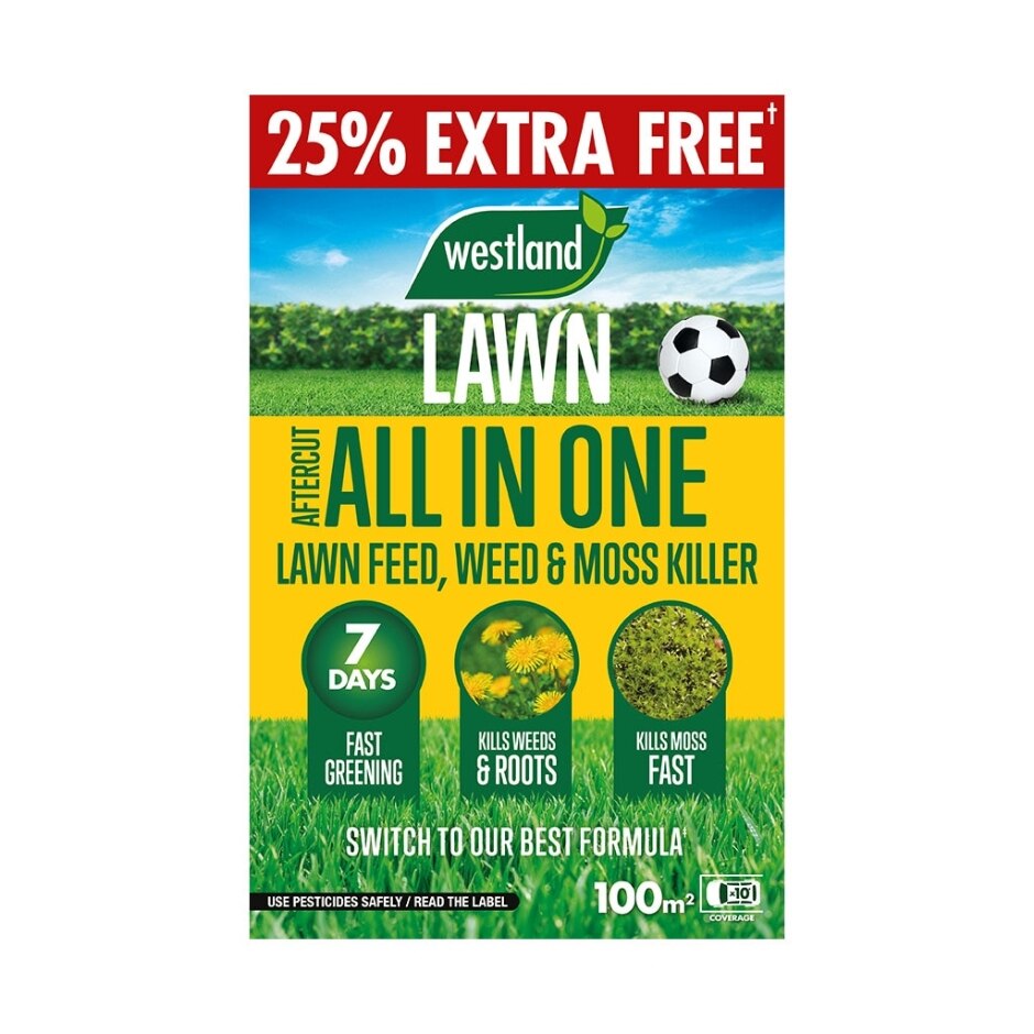 Aftercut All In One Lawn Feed & Weed Mosskiller