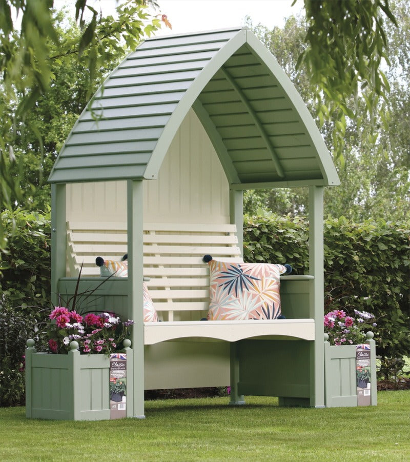 Sage & Cream Cottage Arbour