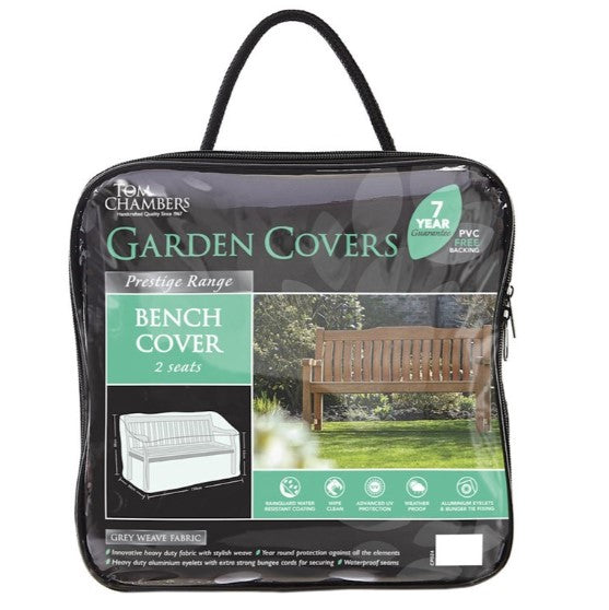 Bench Cover 2 Seat Grey