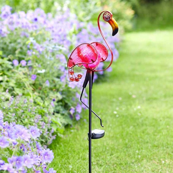 Flamingo Solar Stake Light