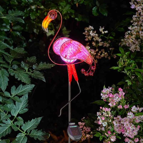 Flamingo Solar Stake Light