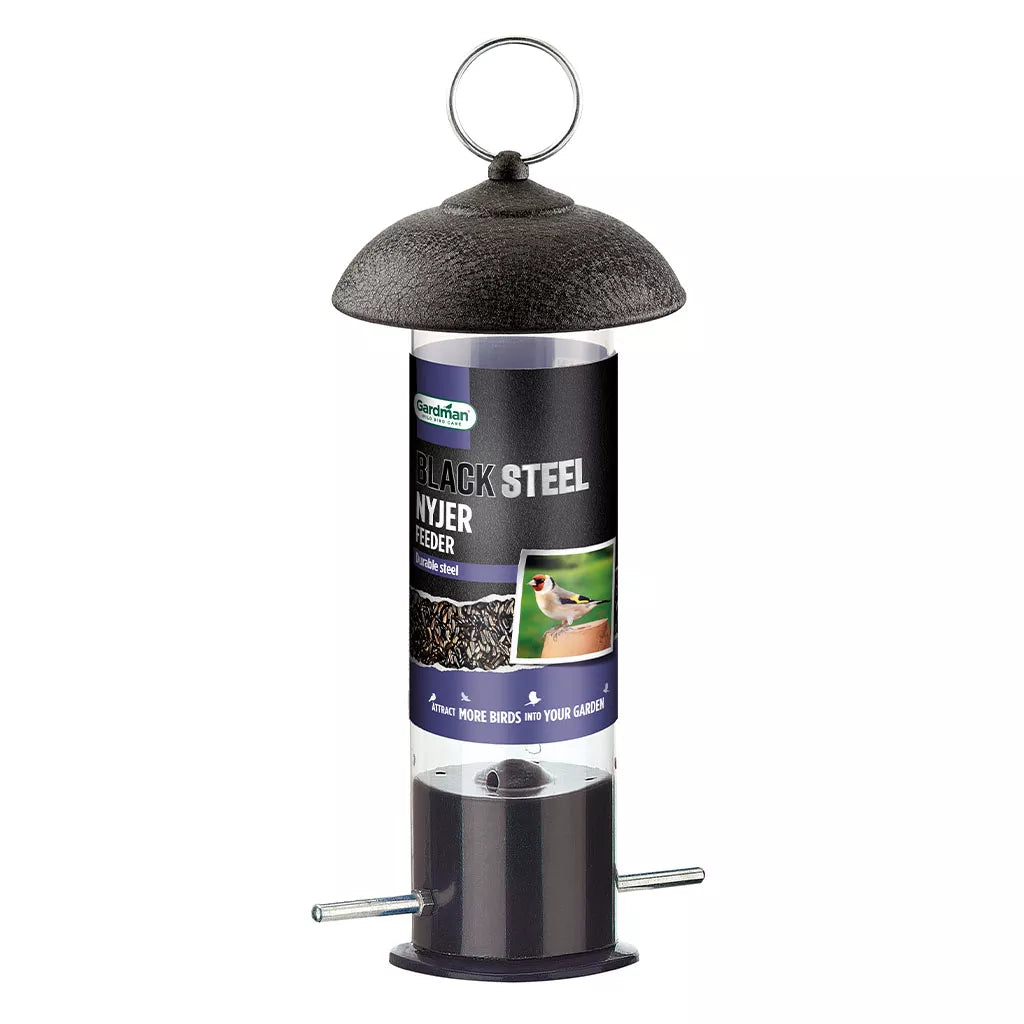 Gardman Black Steel Nyjer Feeder