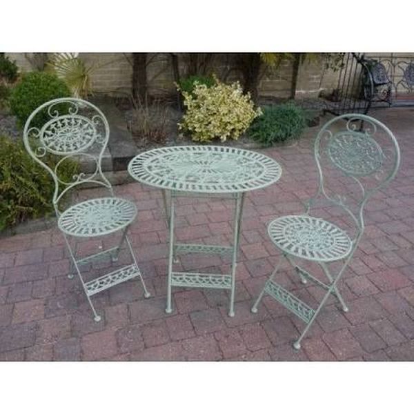 Sienna Oval Bistro Set Green