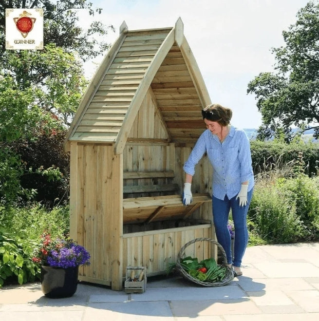 Grosvenor Arbour With Storage Box