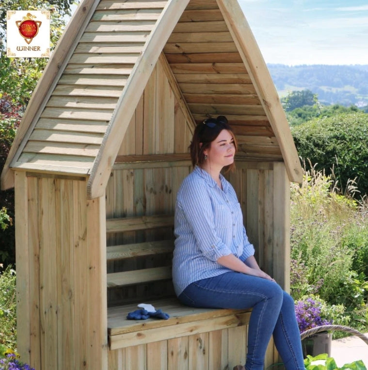 Grosvenor Arbour With Storage Box