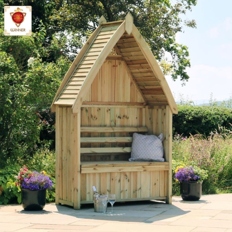 Grosvenor Arbour With Storage Box