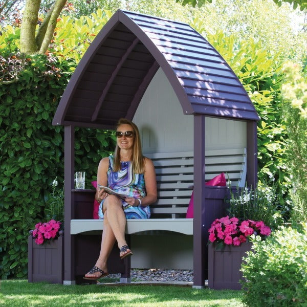 Lavender & Stone Cottage Arbour