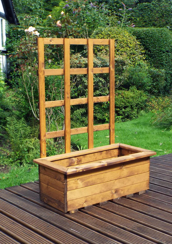 Medium Trough with Trellis