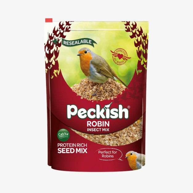 Peckish Robin Seed & Insect Mix 1kg