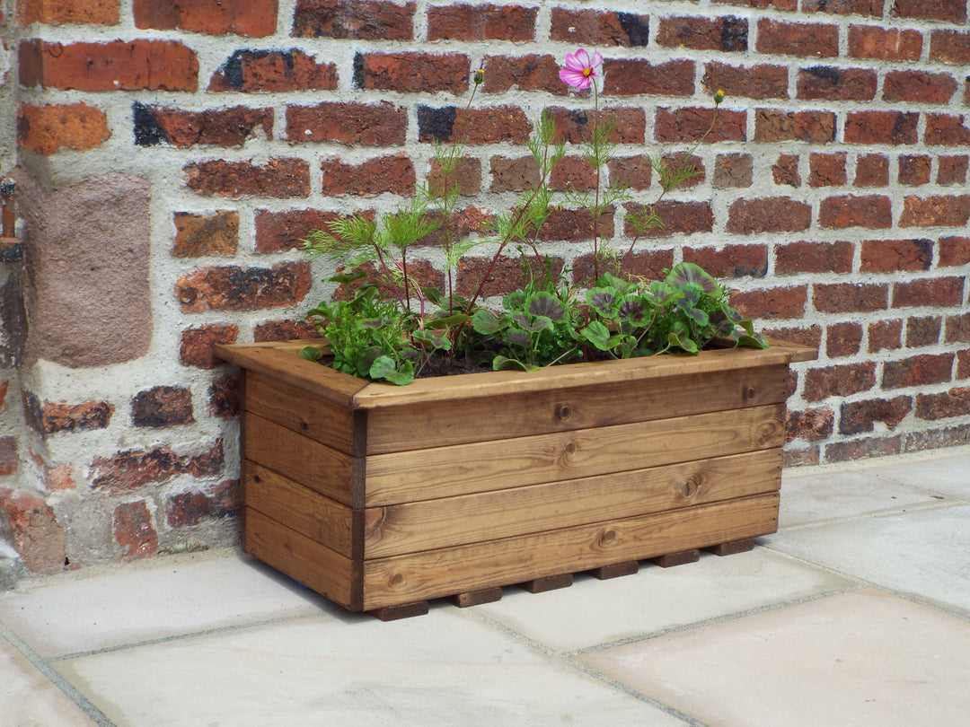 Medium Wooden Trough