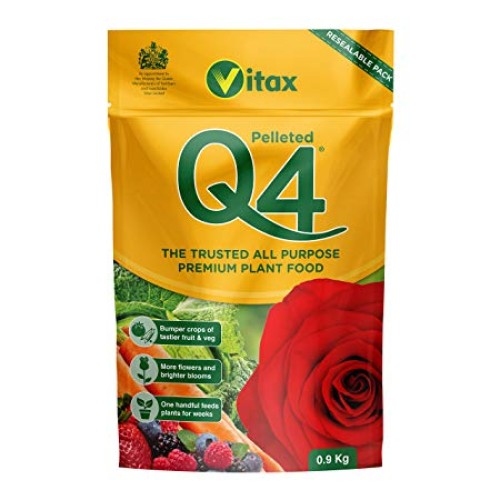 Vitax Q4 Pelleted 0.9kg