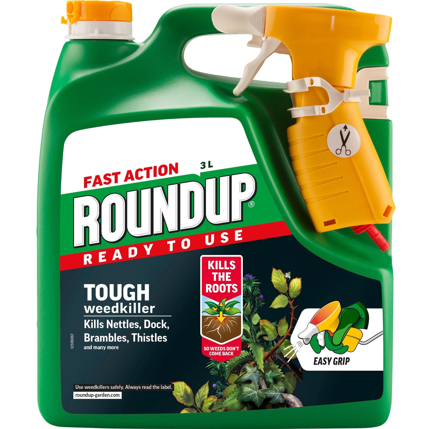 Round Up Tough Ready To Use 3ltr