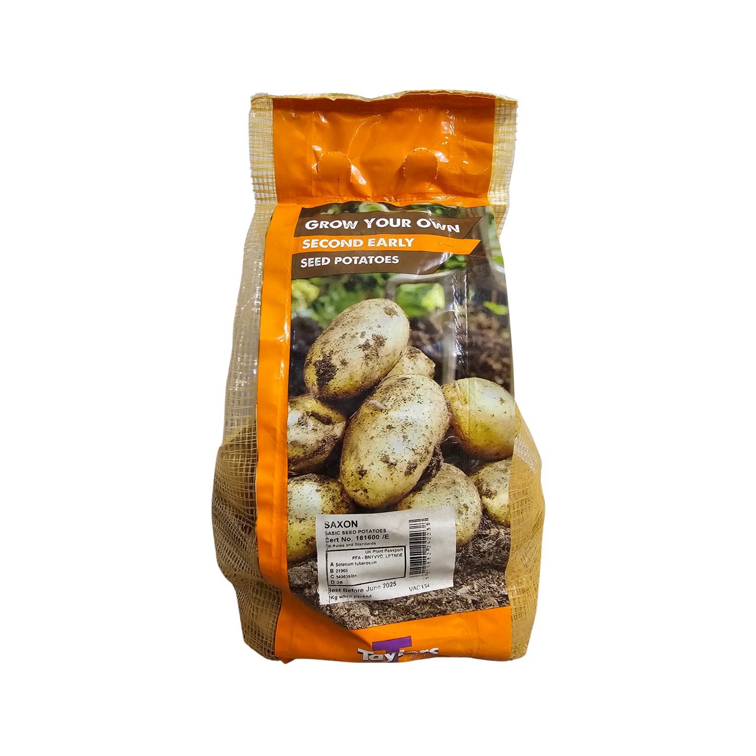 Saxon 2kg Second Early Potatoes